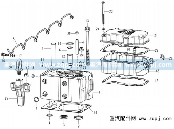 VG1246040016,噴油器襯套,濟南馳納重型汽車進出口貿易有限公司