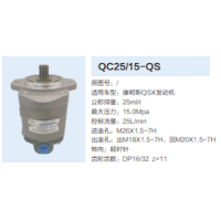 康明斯QSX發(fā)動機(jī)轉(zhuǎn)向齒輪泵動力轉(zhuǎn)向泵液壓泵